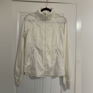 White lululemon jacket